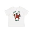 thumbnail image 1 of Inktastic Mardi Gras Let's Get Cray Crayfish with Beads Boys or Girls Baby T-Shirt, 1 of 5