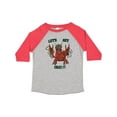 thumbnail image 1 of Inktastic Mardi Gras Let's Get Cray Crayfish with Beads Boys or Girls Toddler T-Shirt, 1 of 5