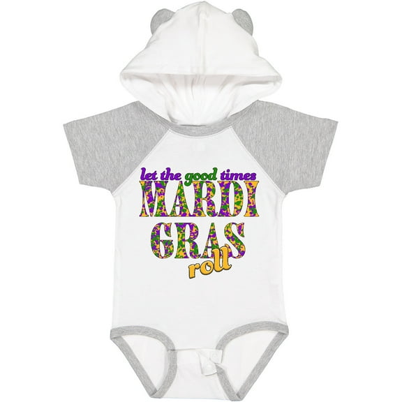 Inktastic Mardi Gras Let the Good Times Roll Boys or Girls Baby Bodysuit