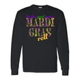 thumbnail image 1 of Inktastic Mardi Gras Let the Good Times Roll Long Sleeve T-Shirt, 1 of 5