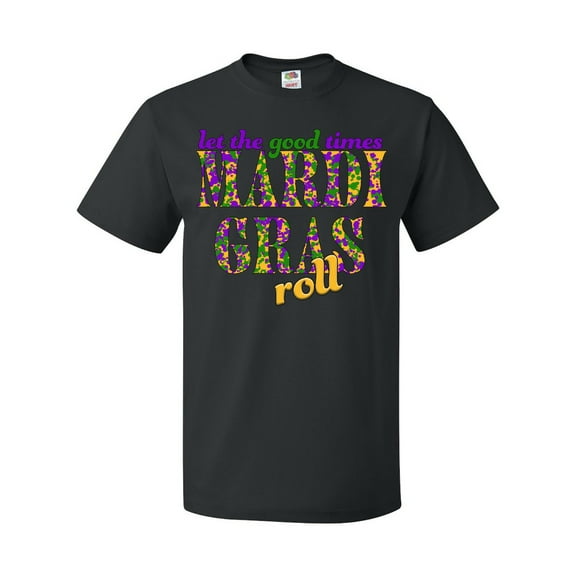 Inktastic Mardi Gras- Let the Good Times Roll T-Shirt