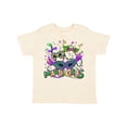 thumbnail image 1 of Inktastic Mardi Gras Masks and Beads Boys or Girls Toddler T-Shirt, 1 of 5