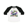 thumbnail image 1 of Inktastic Mardi Gras Masks and Beads Boys or Girls Toddler T-Shirt, 1 of 5