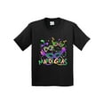 thumbnail image 1 of Inktastic Mardi Gras Masks and Beads Youth T-Shirt, 1 of 5