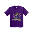 thumbnail image 1 of Inktastic Mardi Gras Masks and Beads Youth T-Shirt, 1 of 5