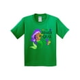 thumbnail image 1 of Inktastic Mardi Gras Mermaid with Harp and Beads Youth T-Shirt, 1 of 5