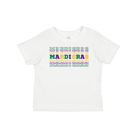 Inktastic Mardi Gras Mirror Words Boys or Girls Baby T-Shirt