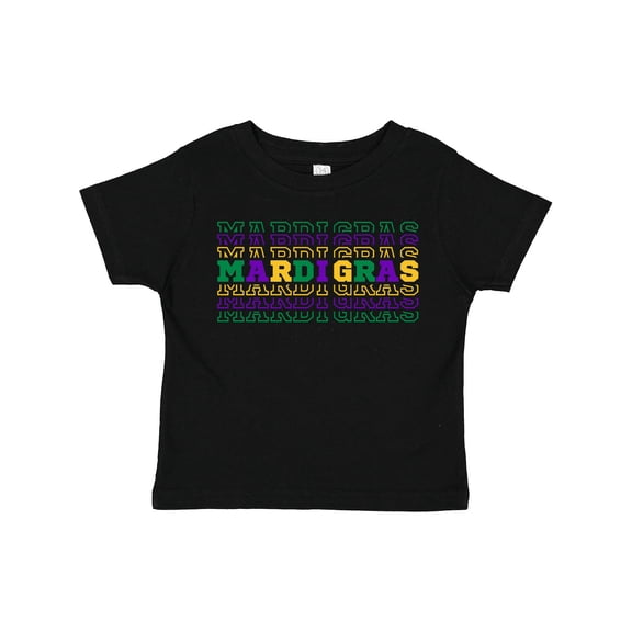 Inktastic Mardi Gras Mirror Words Boys or Girls Toddler T-Shirt