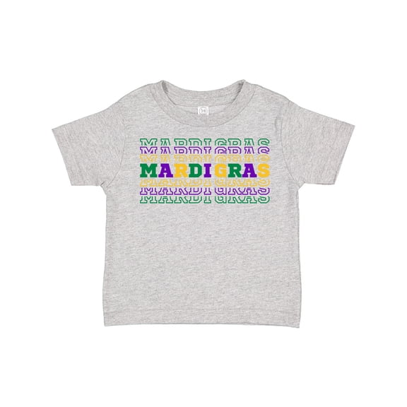 Inktastic Mardi Gras Mirror Words Boys or Girls Toddler T-Shirt