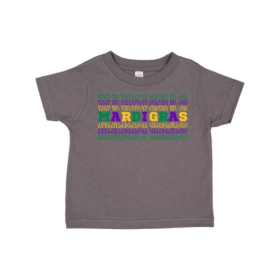 Inktastic Mardi Gras Mirror Words Boys or Girls Toddler T-Shirt