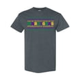 thumbnail image 1 of Inktastic Mardi Gras Mirror Words T-Shirt, 1 of 5