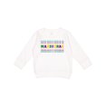 thumbnail image 1 of Inktastic Mardi Gras Mirror Words Toddler Sweatshirt, 1 of 4