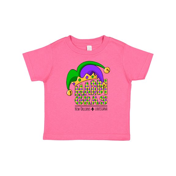 Inktastic Mardi Gras New Orleans Louisiana Jester Hat Boys or Girls Baby T-Shirt