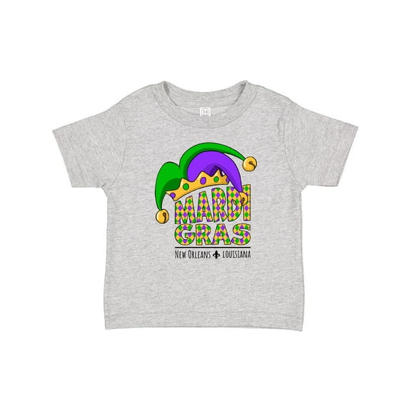 Inktastic Mardi Gras New Orleans Louisiana Jester Hat Boys or Girls Baby T-Shirt