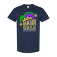 thumbnail image 1 of Inktastic Mardi Gras New Orleans Louisiana Jester Hat T-Shirt, 1 of 5