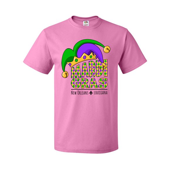 Inktastic Mardi Gras New Orleans Louisiana Jester Hat T-Shirt