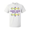 thumbnail image 1 of Inktastic Mardi Gras New Orleans with Fleur De Lis Trio T-Shirt, 1 of 5