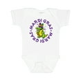 thumbnail image 1 of Inktastic Mardi Gras Party Alligator Boys or Girls Baby Bodysuit, 1 of 5