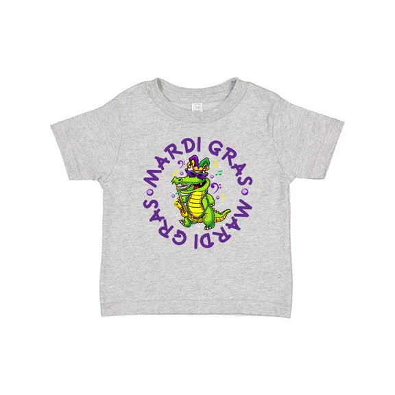 Inktastic Mardi Gras Party Alligator Boys or Girls Baby T-Shirt