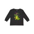 thumbnail image 1 of Inktastic Mardi Gras Party Alligator Boys or Girls Long Sleeve Toddler T-Shirt, 1 of 5