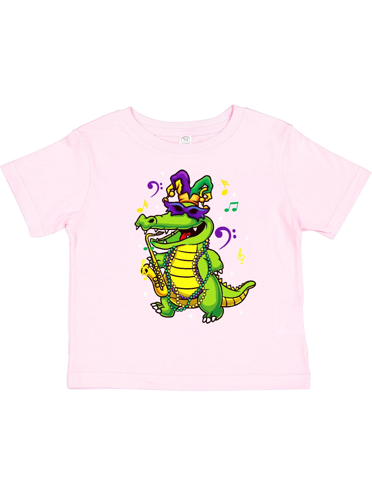 Inktastic Mardi Gras Masks And Beads Toddler Long Sleeve T...