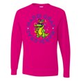 thumbnail image 1 of Inktastic Mardi Gras Party Alligator Long Sleeve T-Shirt, 1 of 5