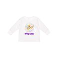thumbnail image 1 of Inktastic Mardi Gras Party Crown Mask Boys or Girls Long Sleeve Toddler T-Shirt, 1 of 5