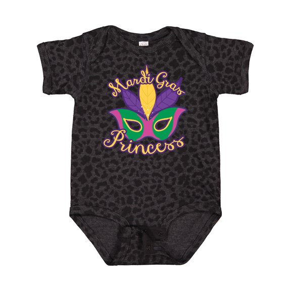 Inktastic Mardi Gras Princess Girls Baby Bodysuit
