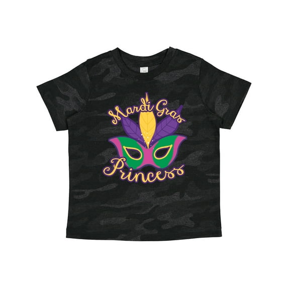 Inktastic Mardi Gras Princess Girls Toddler T-Shirt