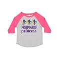 thumbnail image 1 of Inktastic Mardi Gras Princess Girls Toddler T-Shirt, 1 of 5