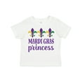 thumbnail image 1 of Inktastic Mardi Gras Princess Girls Toddler T-Shirt, 1 of 5