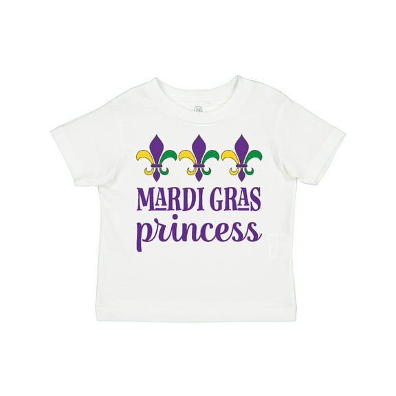 Inktastic Mardi Gras Princess Girls Toddler T-Shirt