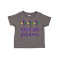 thumbnail image 1 of Inktastic Mardi Gras Princess Girls Toddler T-Shirt, 1 of 5