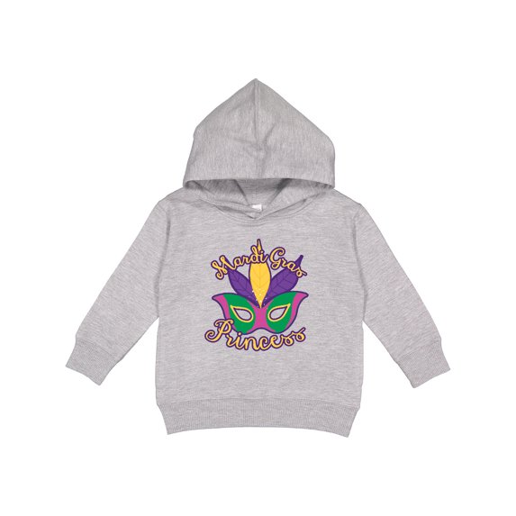 Inktastic Mardi Gras Princess Toddler Hoodie