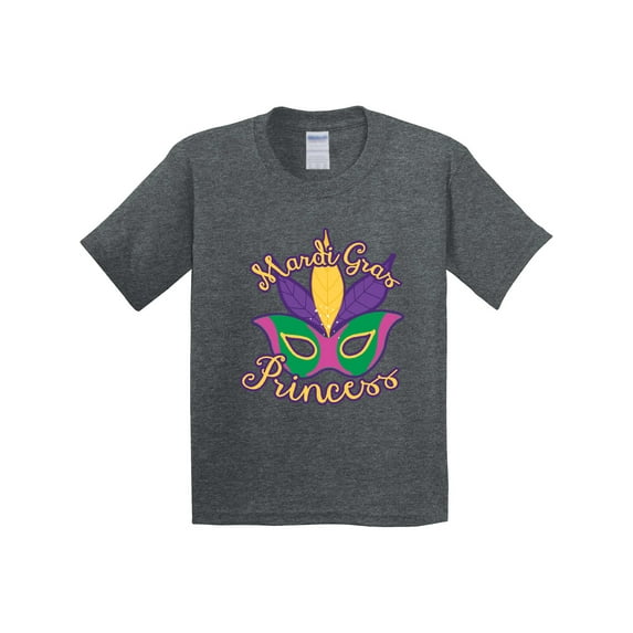 Inktastic Mardi Gras Princess Youth T-Shirt