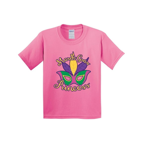 Inktastic Mardi Gras Princess Youth T-Shirt