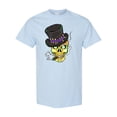 thumbnail image 1 of Inktastic Mardi Gras Skull with Cigar T-Shirt, 1 of 5