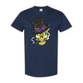 thumbnail image 1 of Inktastic Mardi Gras Skull with Cigar T-Shirt, 1 of 5