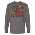 thumbnail image 1 of Inktastic Mardi Gras Who's Your Crawdaddy Long Sleeve T-Shirt, 1 of 5