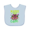 thumbnail image 1 of Inktastic Mardi Gras for Girls Girls Baby Bib, 1 of 4
