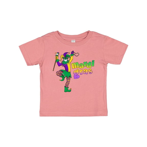 Inktastic Mardi Gras jester celebration Boys or Girls Baby T-Shirt
