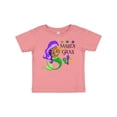 thumbnail image 1 of Inktastic Mardi Gras mermaid with harp and beads Boys or Girls Baby T-Shirt, 1 of 5