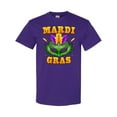 thumbnail image 1 of Inktastic Mardi Gras with Green Masquerade Mask T-Shirt, 1 of 5