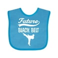 thumbnail image 1 of Inktastic Martial Arts Future Black Belt Karate Boys or Girls Baby Bib, 1 of 4
