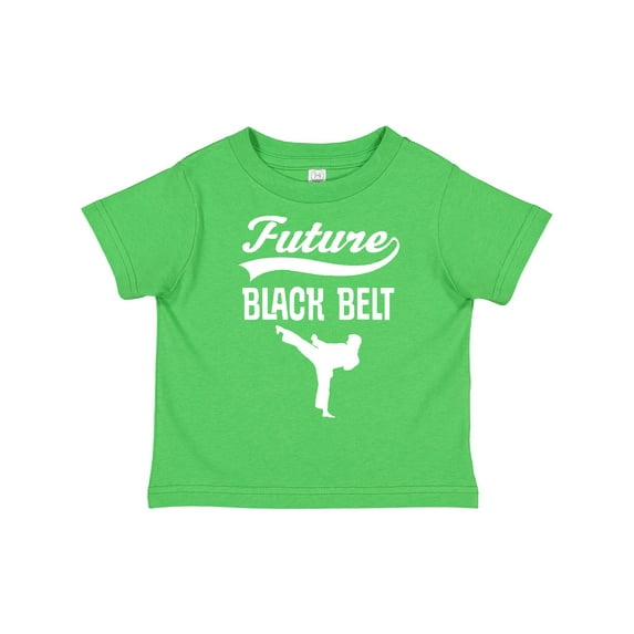 Inktastic Martial Arts Future Black Belt Karate Boys or Girls Toddler T-Shirt