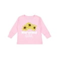 thumbnail image 1 of Inktastic Maryland Girl Black Eyed Susans Flowers Girls Long Sleeve Toddler T-Shirt, 1 of 5