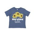 thumbnail image 1 of Inktastic Maryland Girl Black Eyed Susans Flowers Girls Toddler T-Shirt, 1 of 5