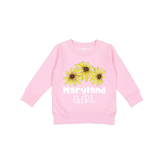 Inktastic Maryland Girl Black Eyed Susans Flowers Toddler Sweatshirt