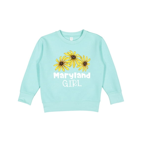 Inktastic Maryland Girl Black Eyed Susans Flowers Toddler Sweatshirt