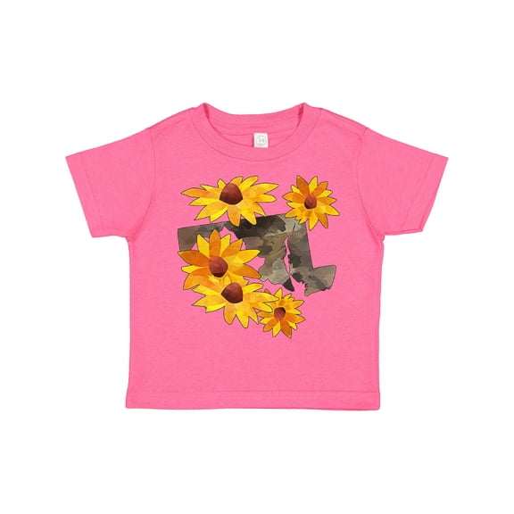 Inktastic Maryland-black Eyed Susans State Flower Boys or Girls Toddler T-Shirt